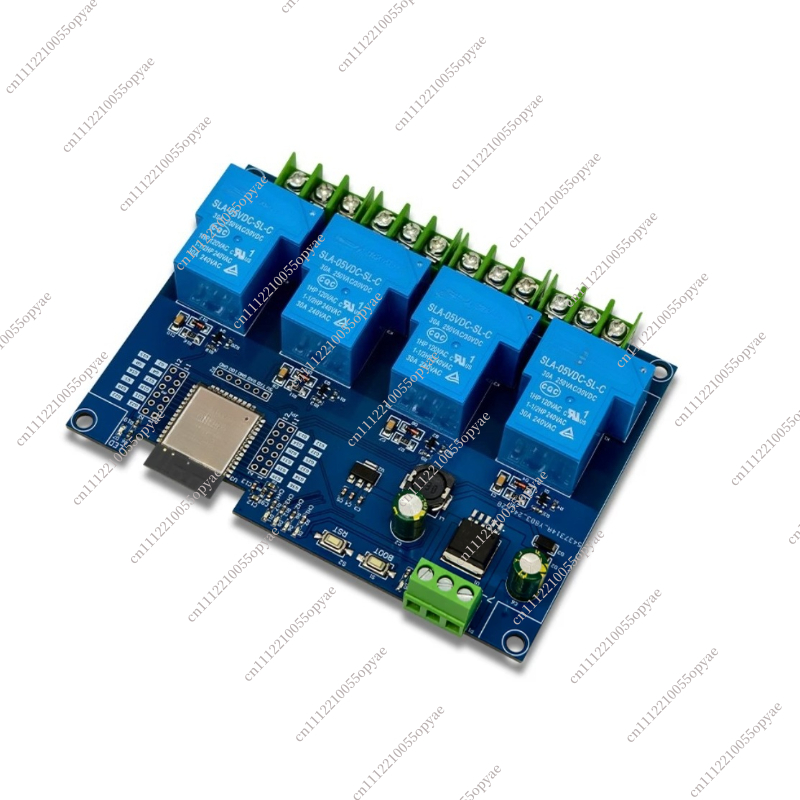 Relay Module 4 Channel - Плата разработки ESP32E, 4-канальный релейный модуль