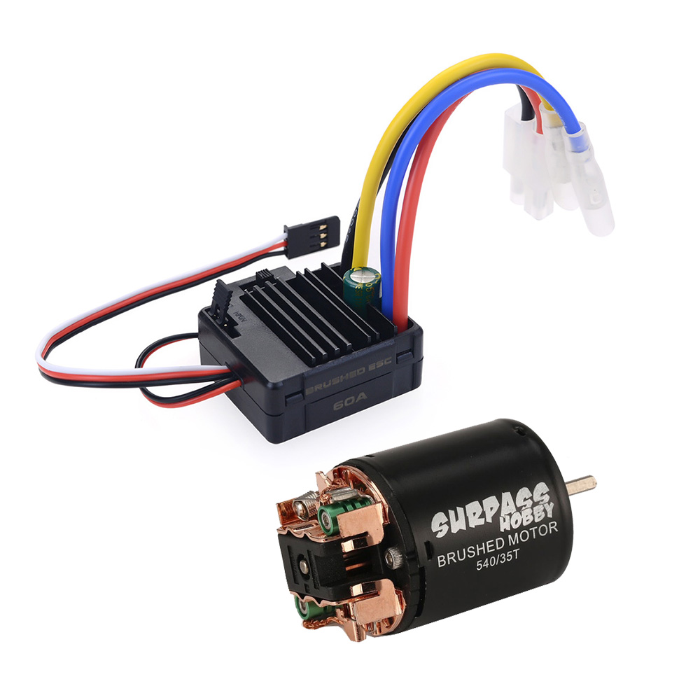 Servo Sg90 - Двигатель шлифованный SURPASS HOBBY 540, 13T