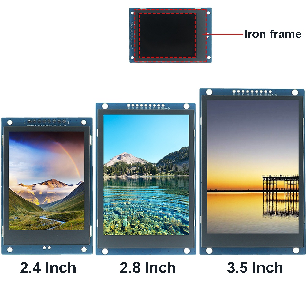 Tft Display 2.4 - LAOBEI 2.4/2.8/3.5-дюймовый TFT LCD дисплей, модуль