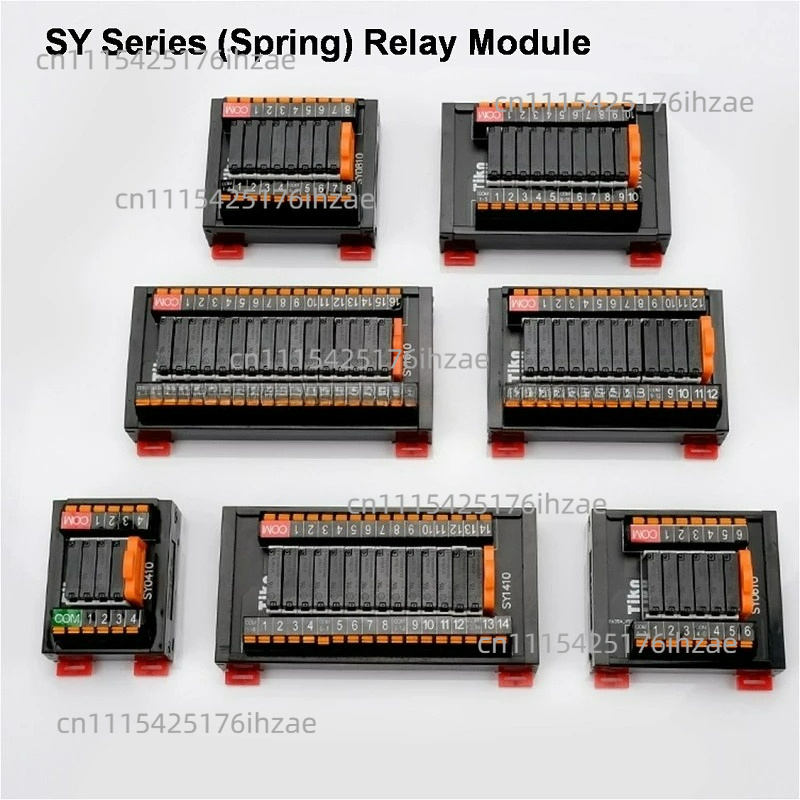 Relay Module 4 Channel - Модуль реле серии SK/SY, усилитель ПЛК,