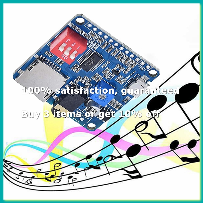 Sd Card Module - Модуль воспроизведения голоса DY-SV5W для MP3-плеера,