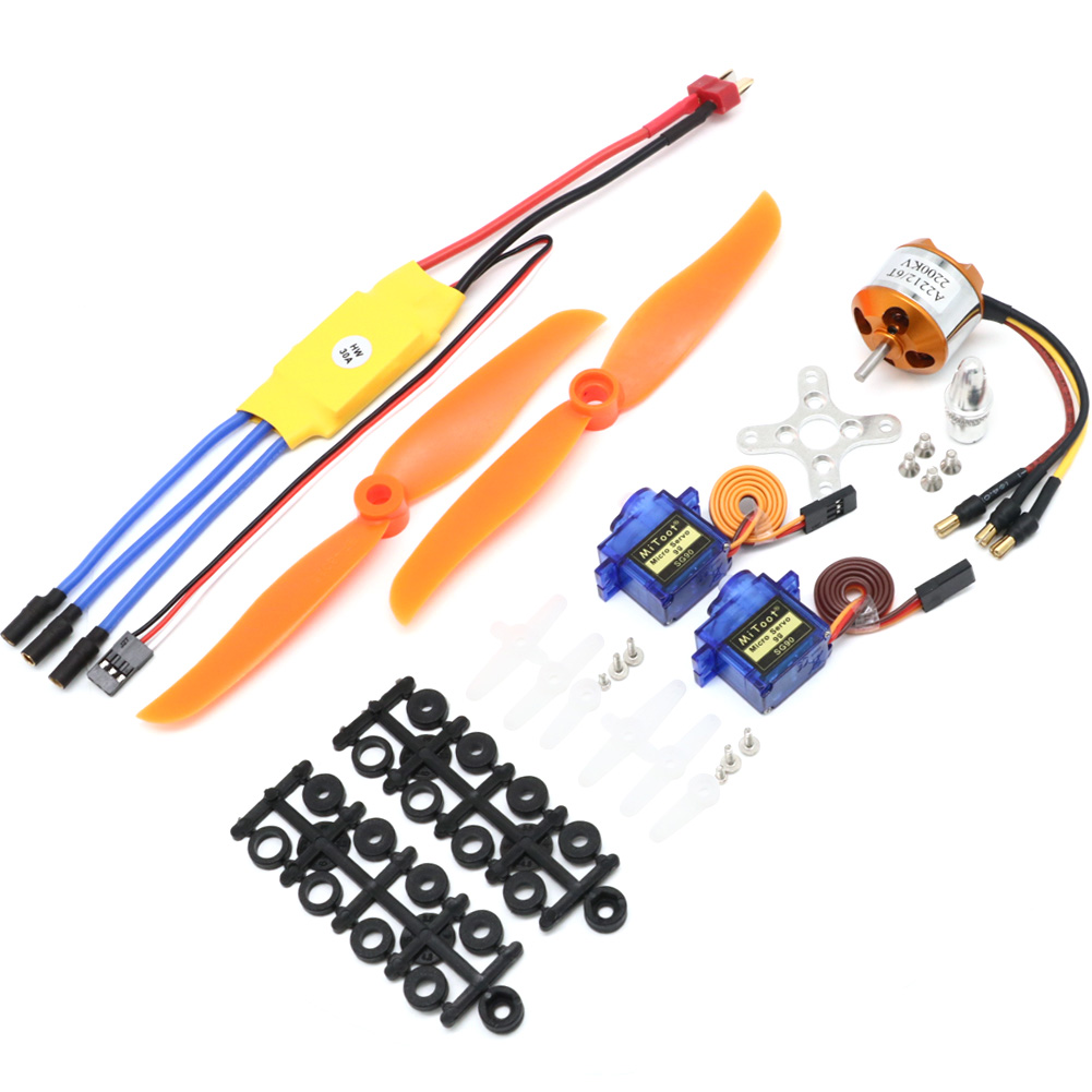 Servo Sg90 - A2212 2212 2200KV бесщеточный двигатель 30A