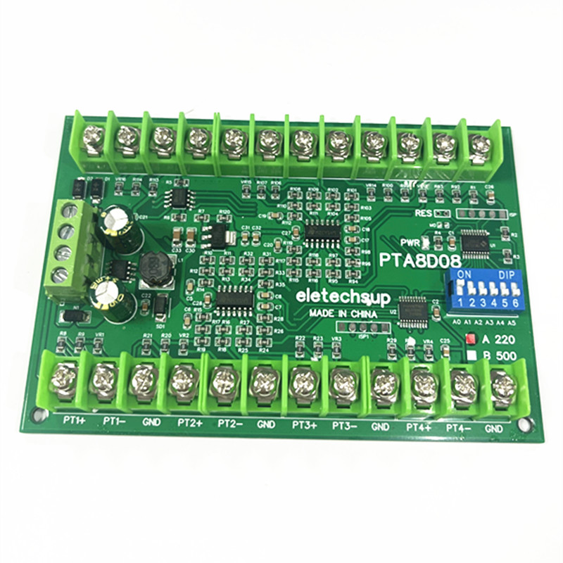 Ds18B20 - PTA8D08 8AI RS485 Аналоговый вход PT100