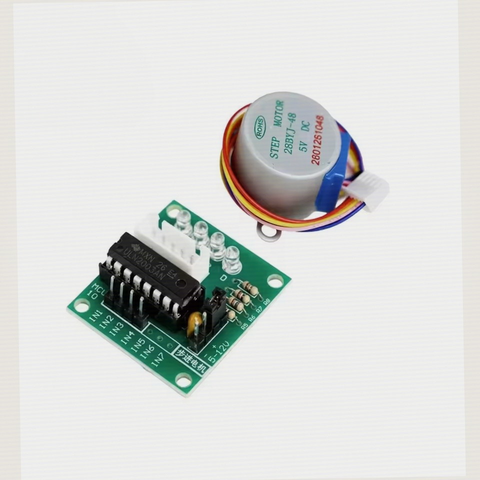 Stepper Motor 28Byj - Драйвер ULN2003, комплект шагового двигателя 28BYJ-48