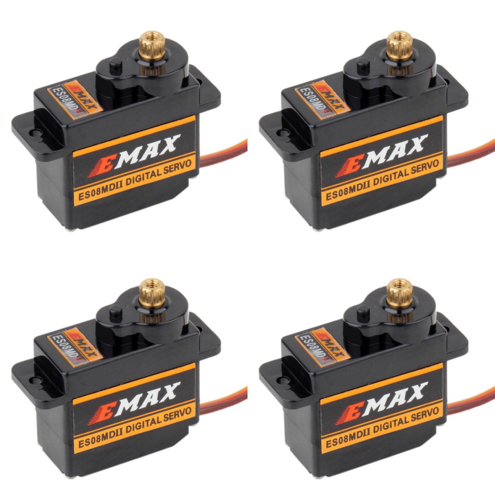 Servo Sg90 - 4 шт. EMAX ES08MDII ES08MD II
