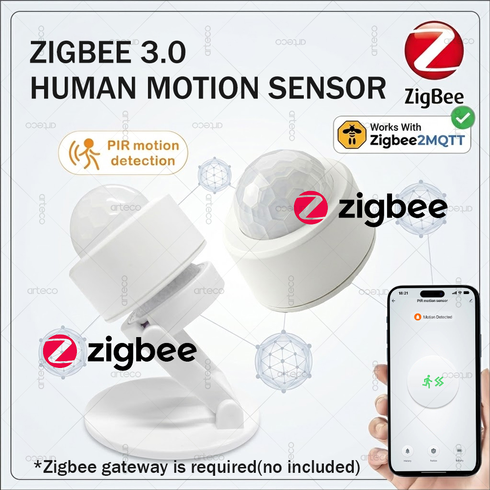Pir Motion Sensor - Датчик движения Zigbee 3.0 Mini PIR,