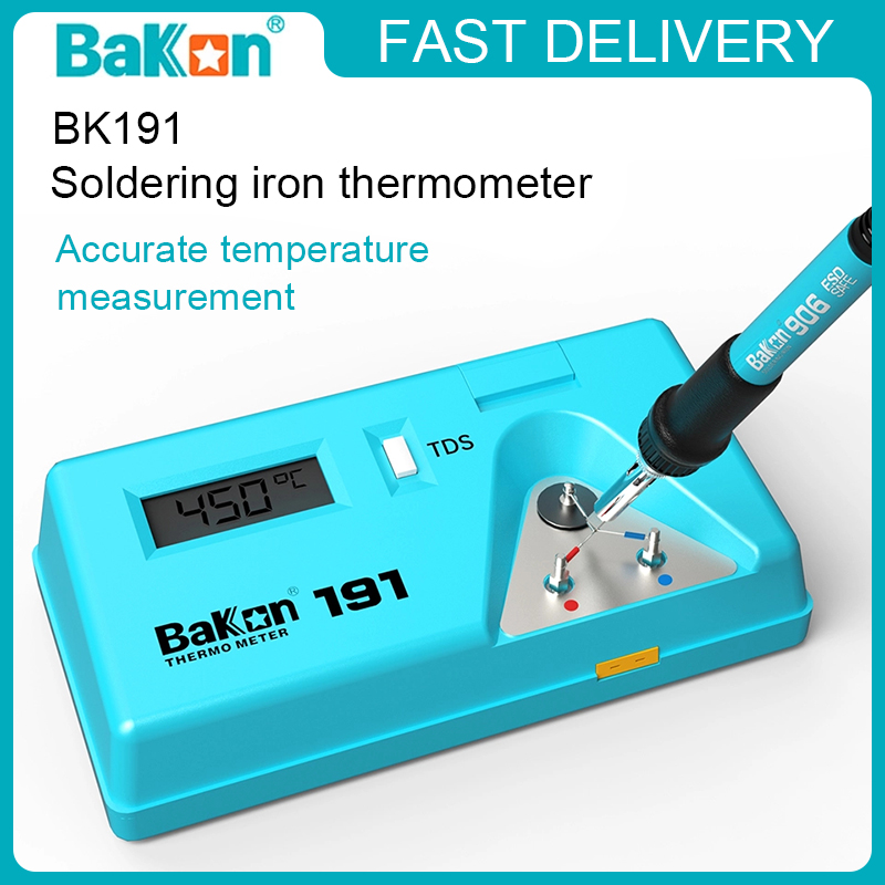 Soldering Iron Temperature Probe - Тестер жал паяльника Bakon BK191, термометр,