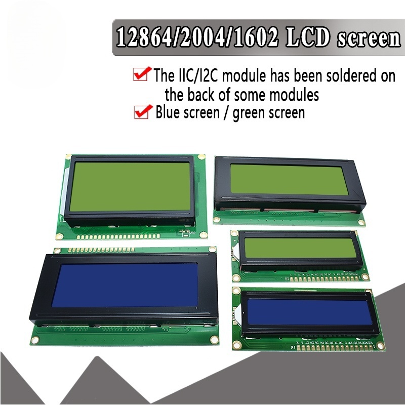 Lcd 1602 - Модуль LCD 1602 2004 с сине-зеленым