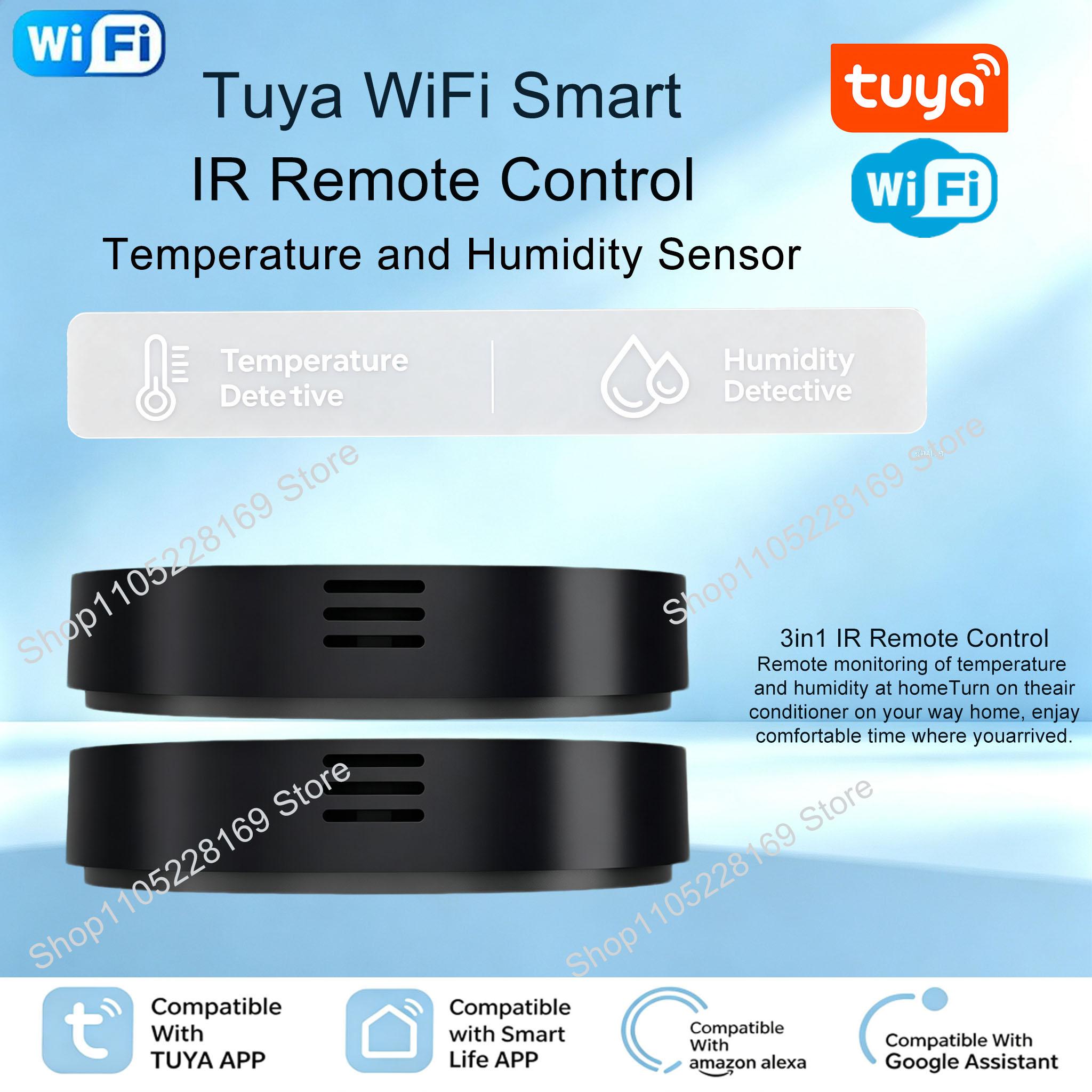 Ir Remote Module - Универсальный ИК-пульт Tuya WiFi 3-в-1 с