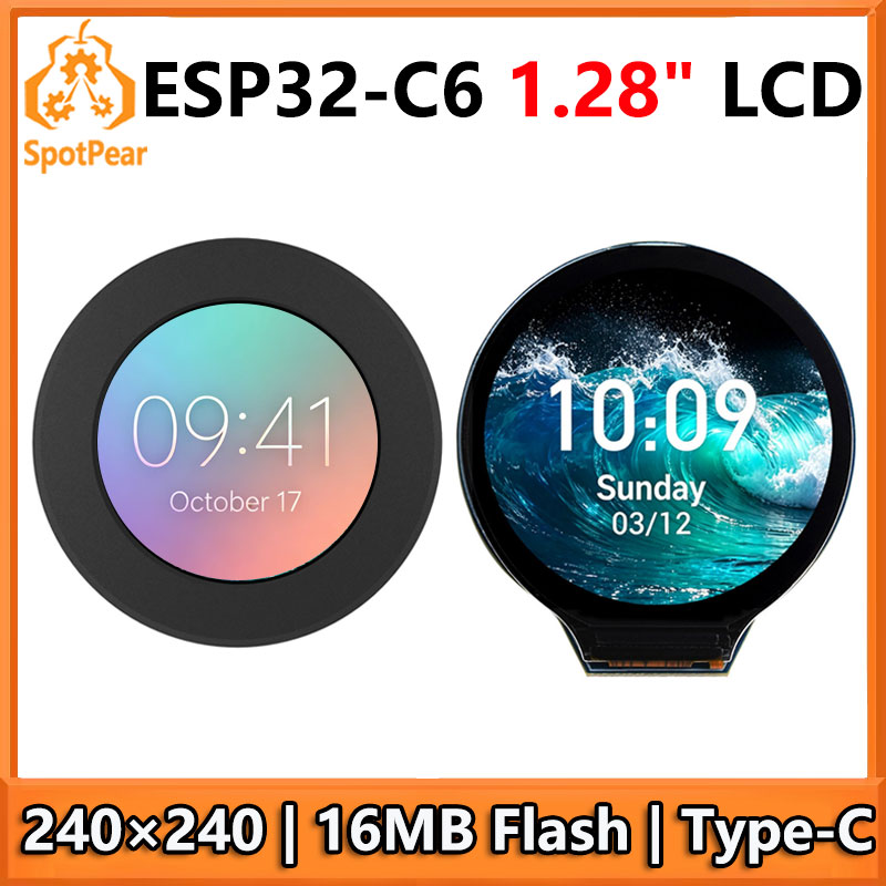 Sd Card Module - Плата разработки ESP32 C6 с 1,28-дюймовым