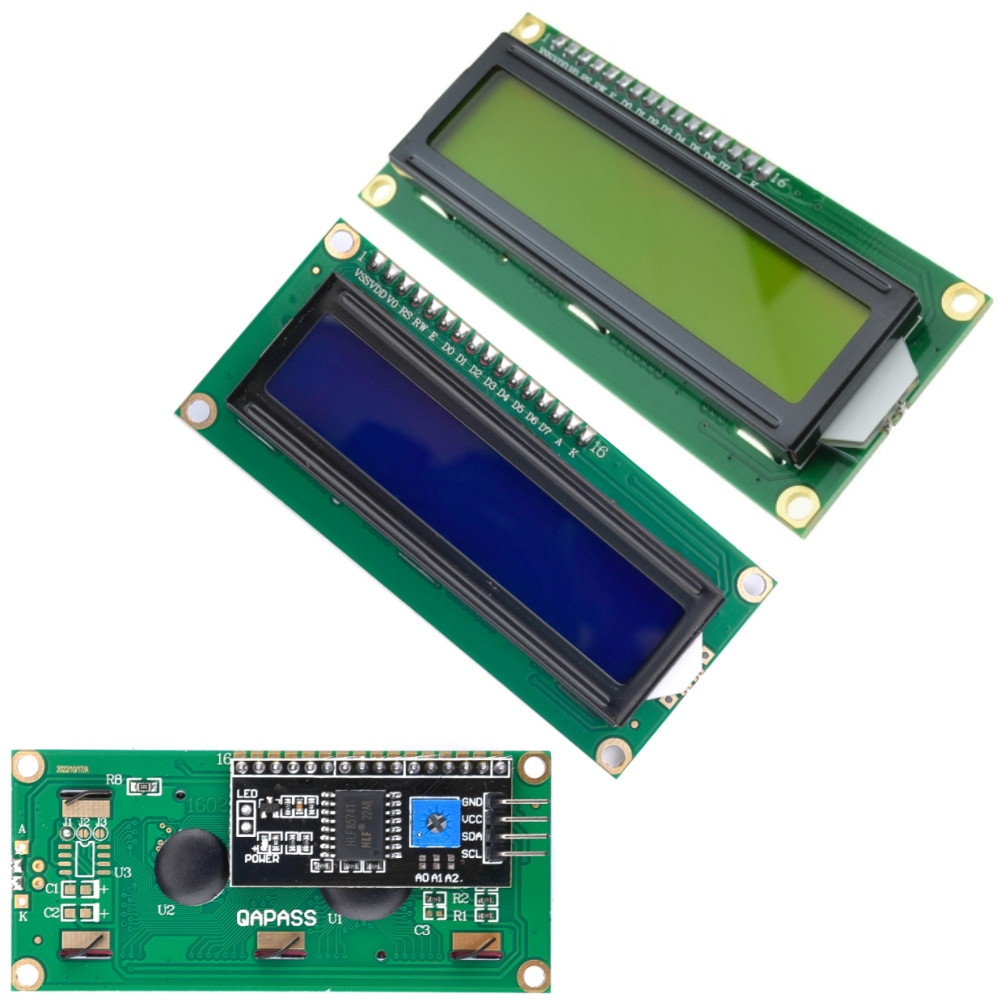 Lcd 1602 - Экран LCD1602 с подсветкой, плата модуля