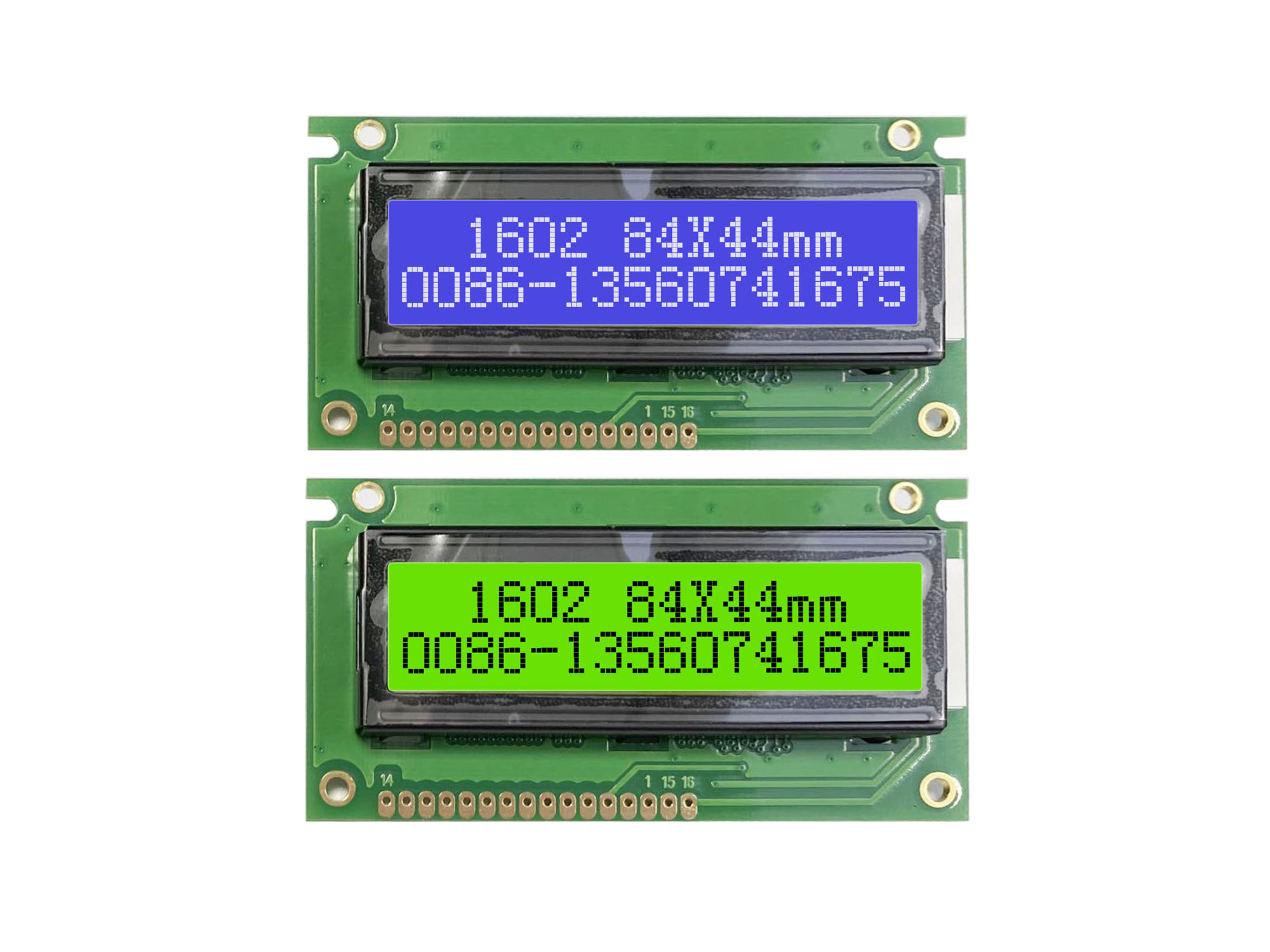 Lcd 1602 - 1602 16X 2 ЖК-дисплей модуль 84x44