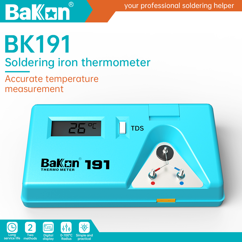 Тестер жала паяльника Bakon BK – обзор и цена Soldering Iron Temperature Probe