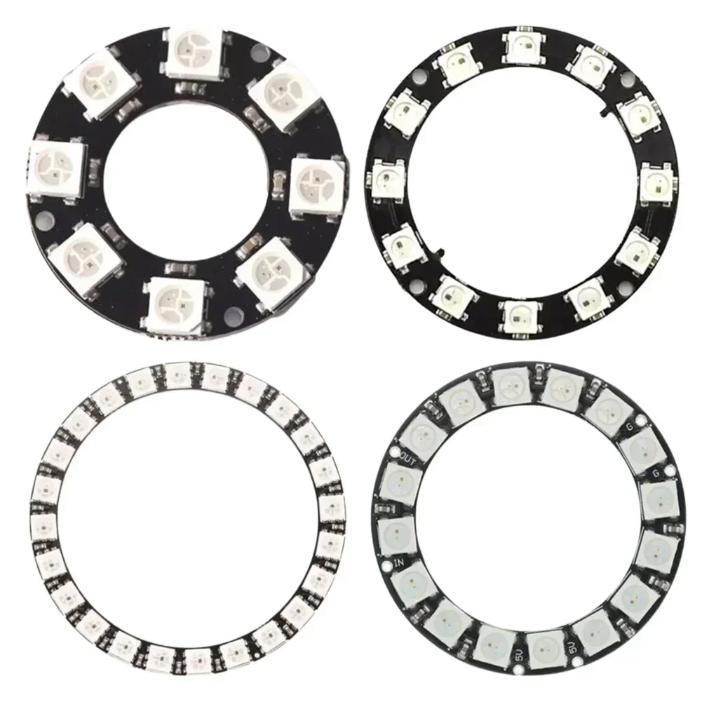 5 В светодиодное кольцо индиви – обзор и цена Neopixel