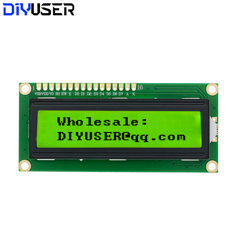 LCD-модуль 1602 с синим/желто- – обзор и цена Lcd 1602