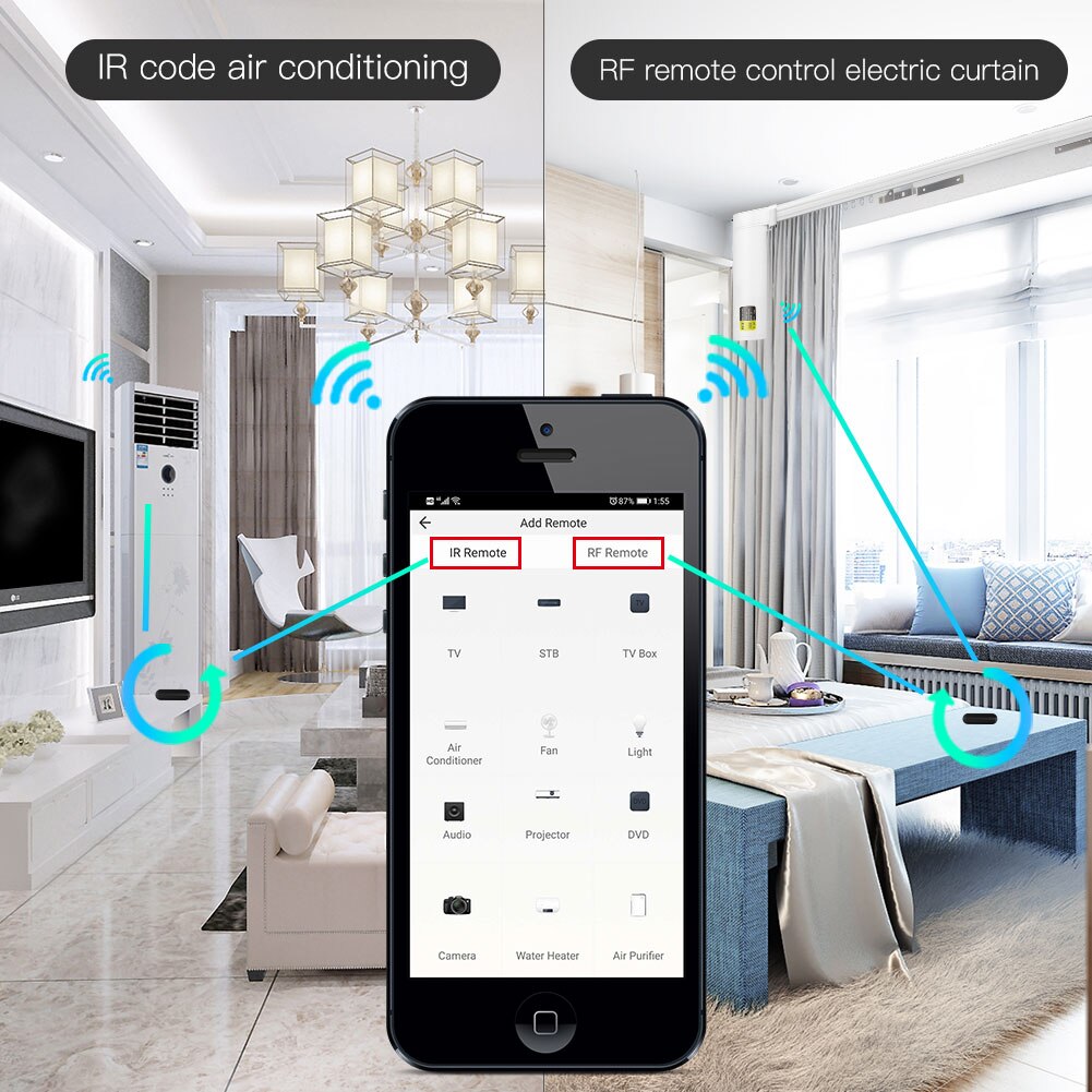 MOES Tuya WiFi IR RF Пульт дис – обзор и цена Ir Remote Module
