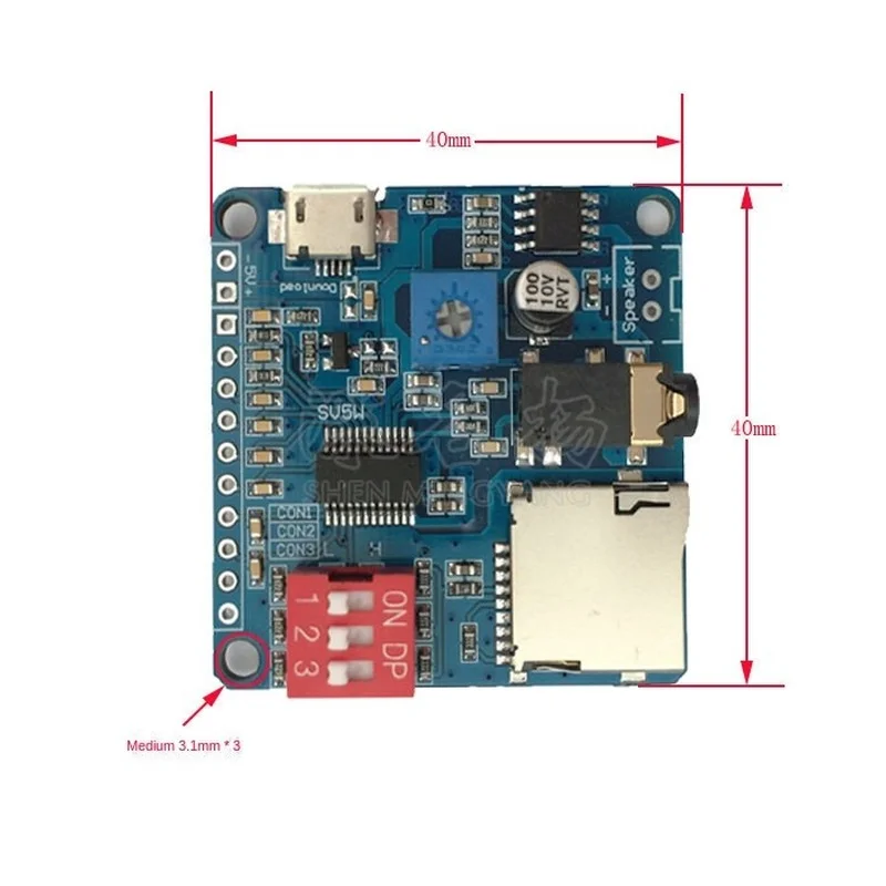 Модуль воспроизведения голоса, – обзор и цена Sd Card Module