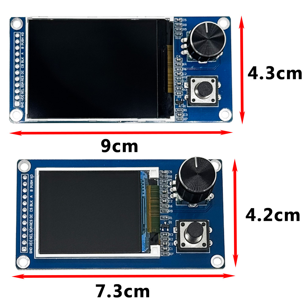 TFT OLED-модуль EC11 с поворот – обзор и цена Tft Display 2.4