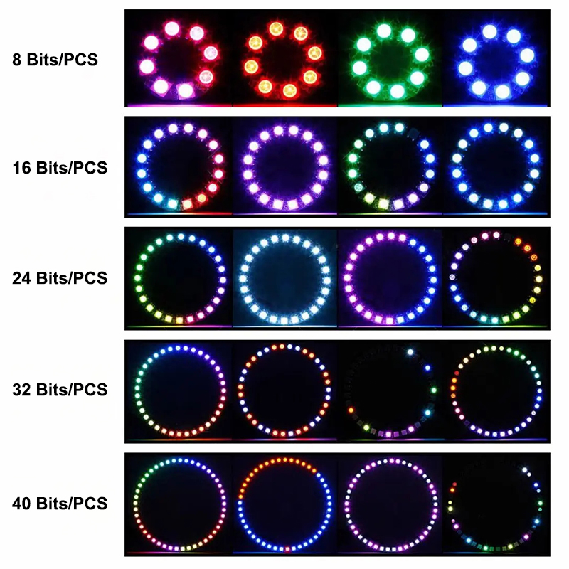 1 шт. SMD5050 RGB Pixel WS2812 – обзор и цена Ws2812B