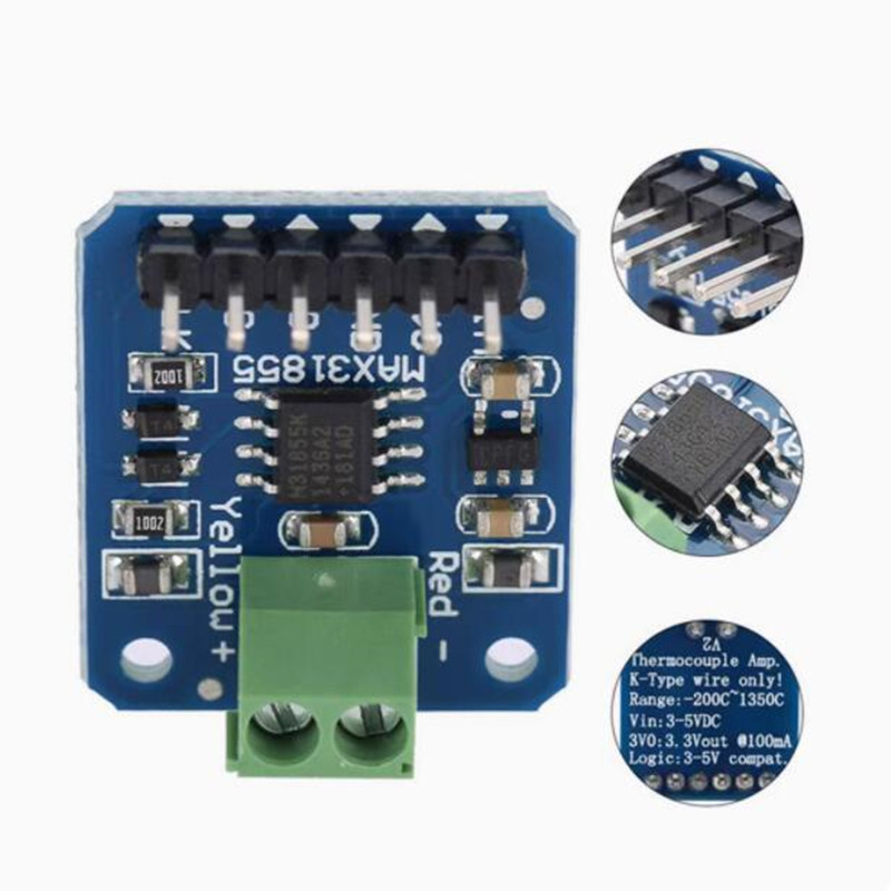 1 шт., 5 шт. MAX31855 Модуль и – обзор и цена Thermocouple Module K Type