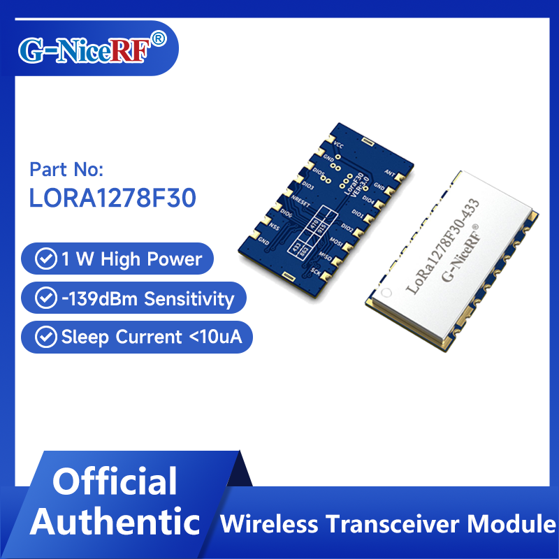 G-NiceRF |   LoRa1278F30 1 Вт  – обзор и цена Lora Sx1278