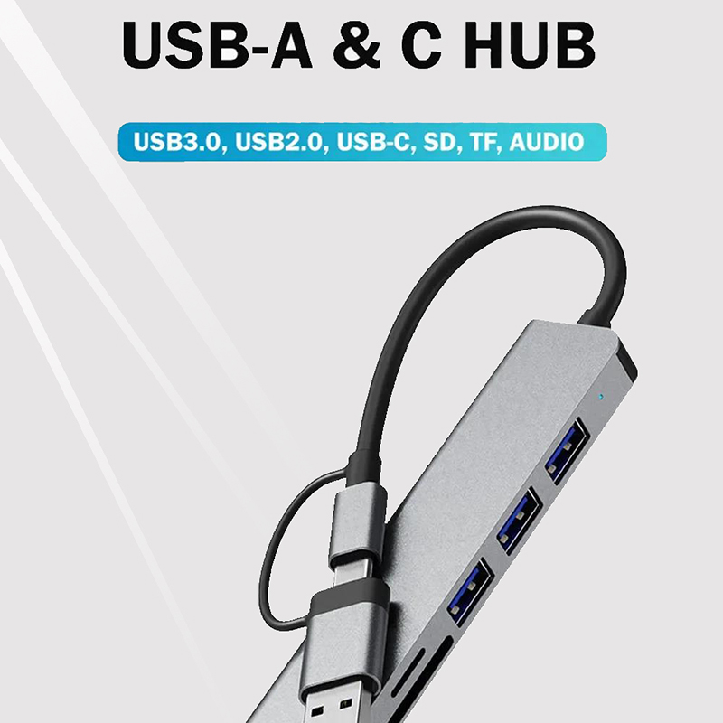USB-хаб Type-C 8-в-1, USB-разв – обзор и цена Sd Card Module