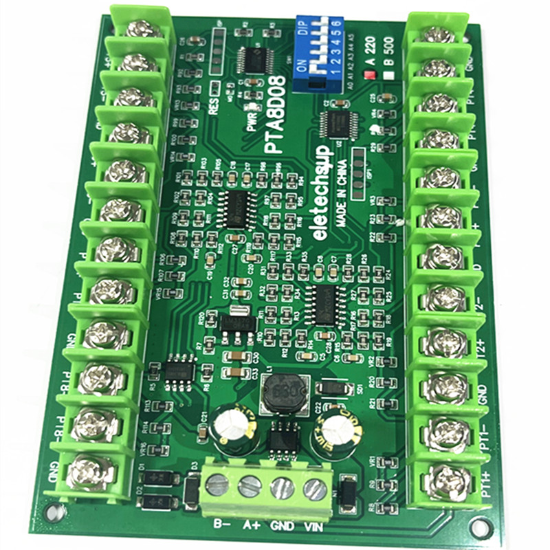 PTA8D08 8AI RS485 Аналоговый в – обзор и цена Ds18B20