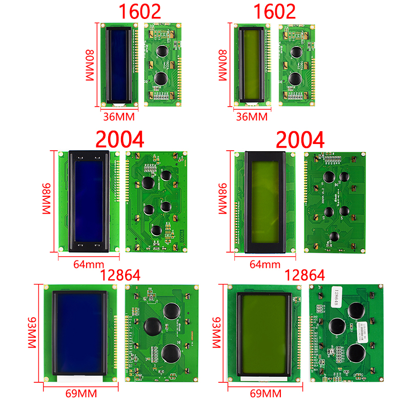 Модуль ЖКД синий зеленый экран – обзор и цена Lcd 1602