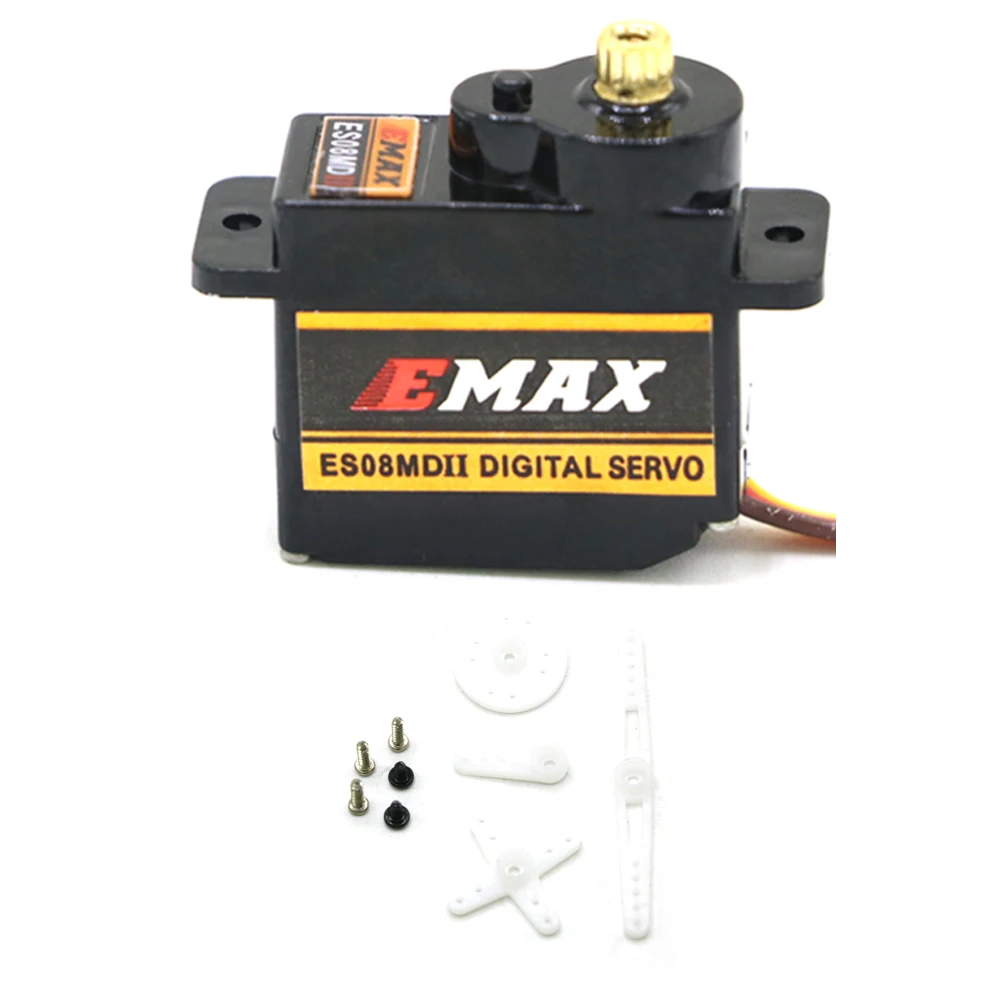 EMAX ES08MDII ES08MD II металл – обзор и цена Servo Sg90