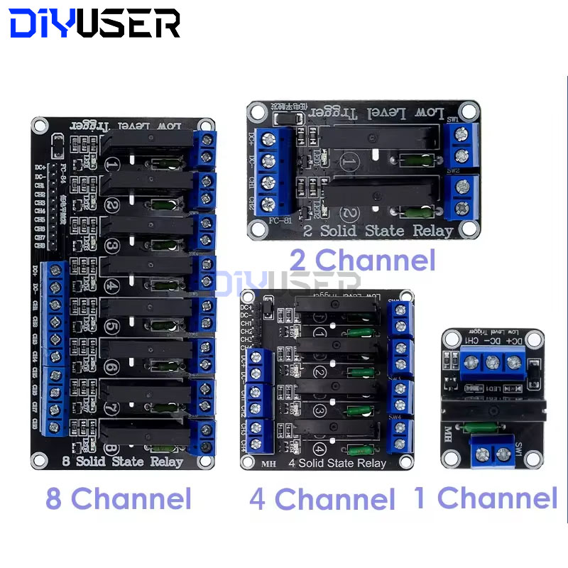 Модуль твердотельного реле DIY – обзор и цена Relay Module 4 Channel