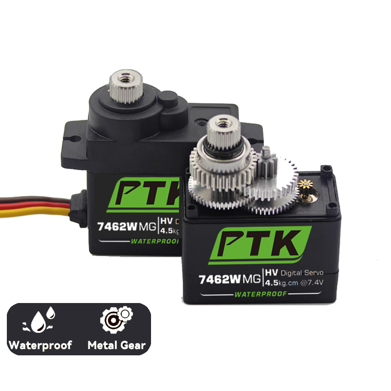 PTK 7462W MG Металлическая шес – обзор и цена Servo Sg90