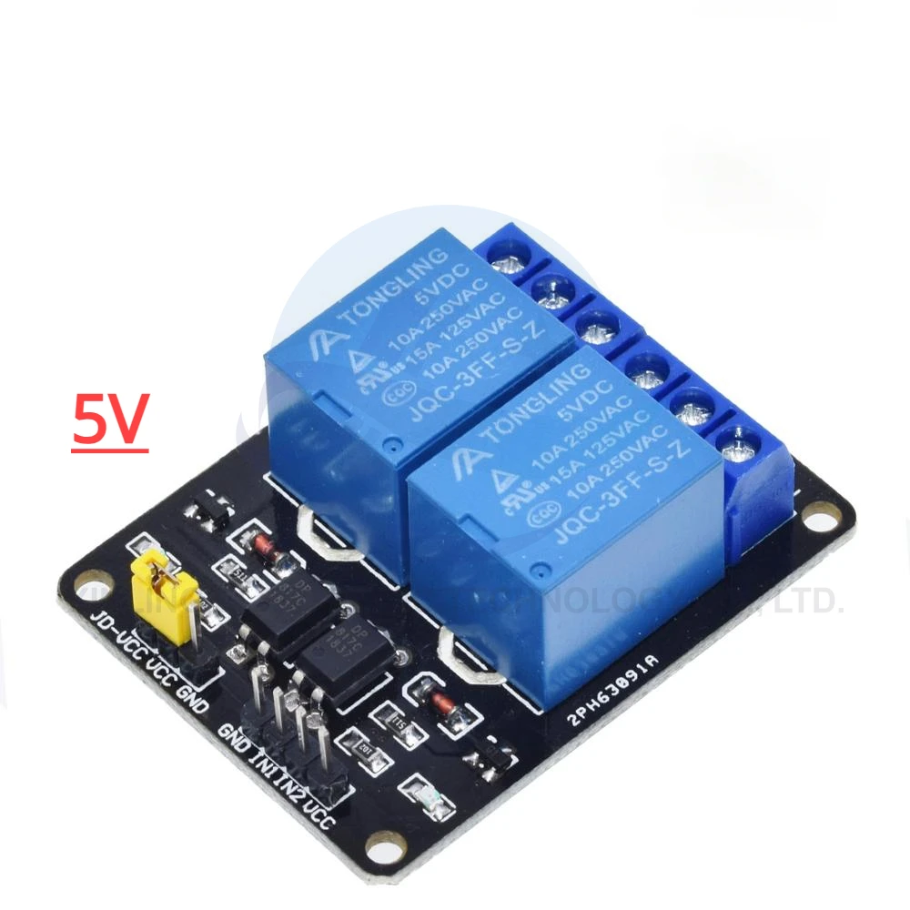 Модуль реле 5/12В на 1/2/4/6/8 – обзор и цена Relay Module 4 Channel