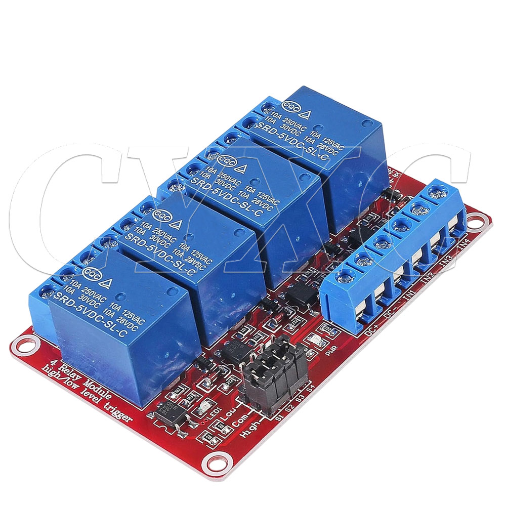 4-канальный релейный модуль 5  – обзор и цена Relay Module 4 Channel