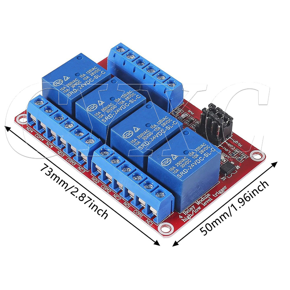 4-канальный релейный модуль 5  – обзор и цена Relay Module 4 Channel