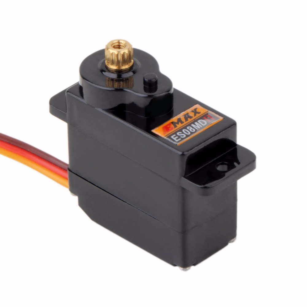4 шт. EMAX ES08MDII ES08MD II  – обзор и цена Servo Sg90