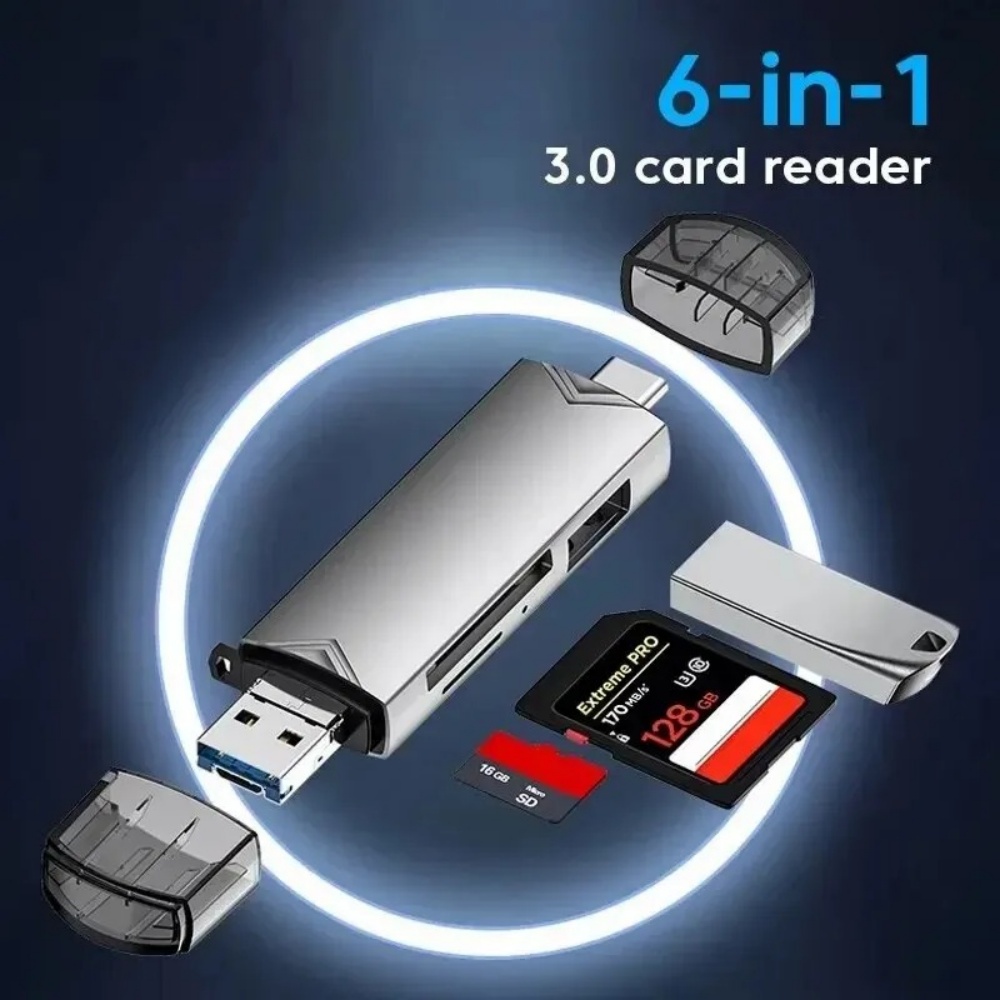 6-в-1 USB 3.0 OTG кард-ридер,  – обзор и цена Sd Card Module