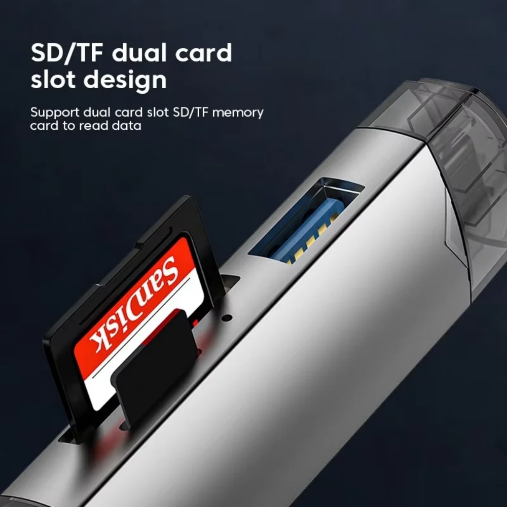6-в-1 USB 3.0 OTG кард-ридер,  – обзор и цена Sd Card Module