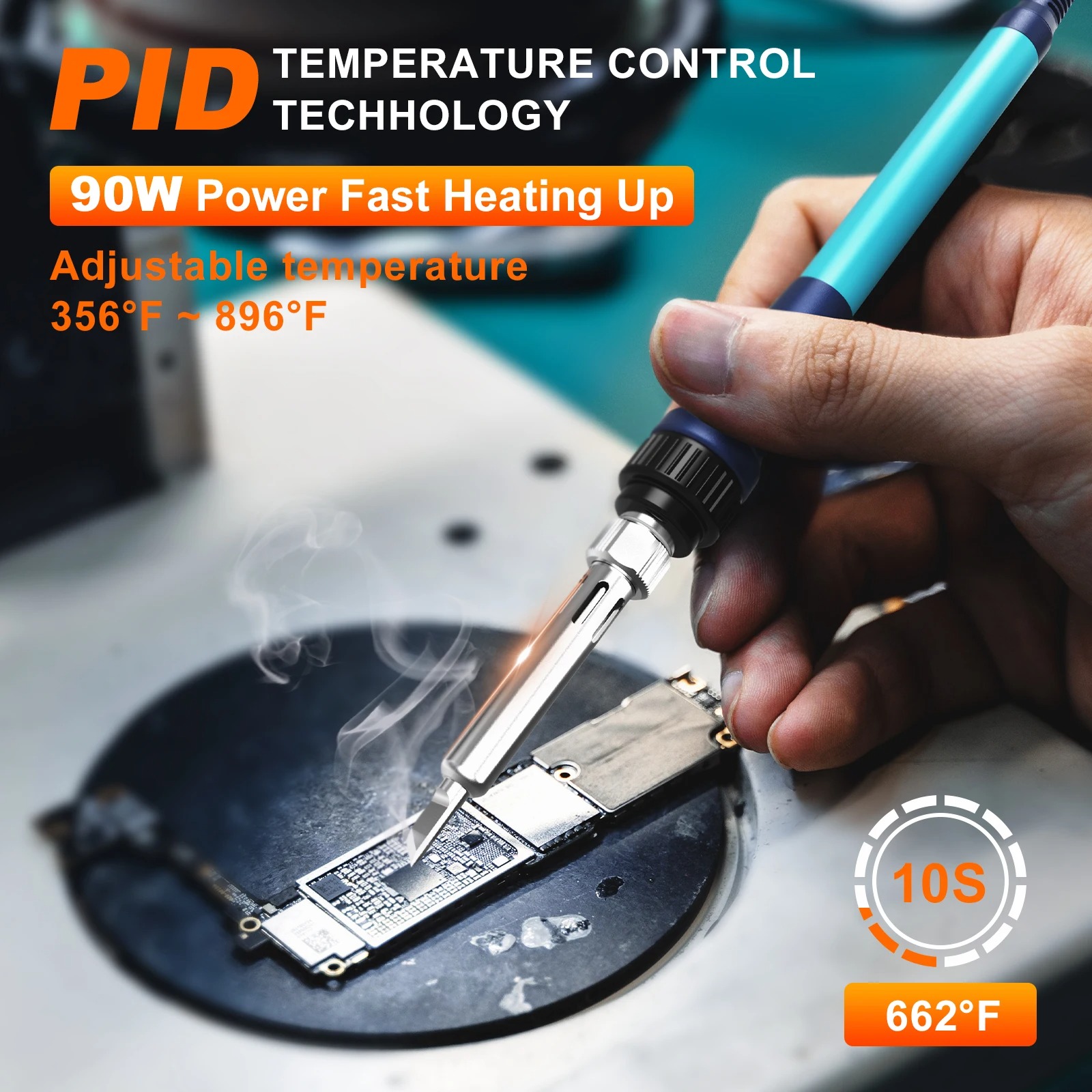 Паяльная станция Bakon BK969 9 – обзор и цена Soldering Iron Temperature Probe