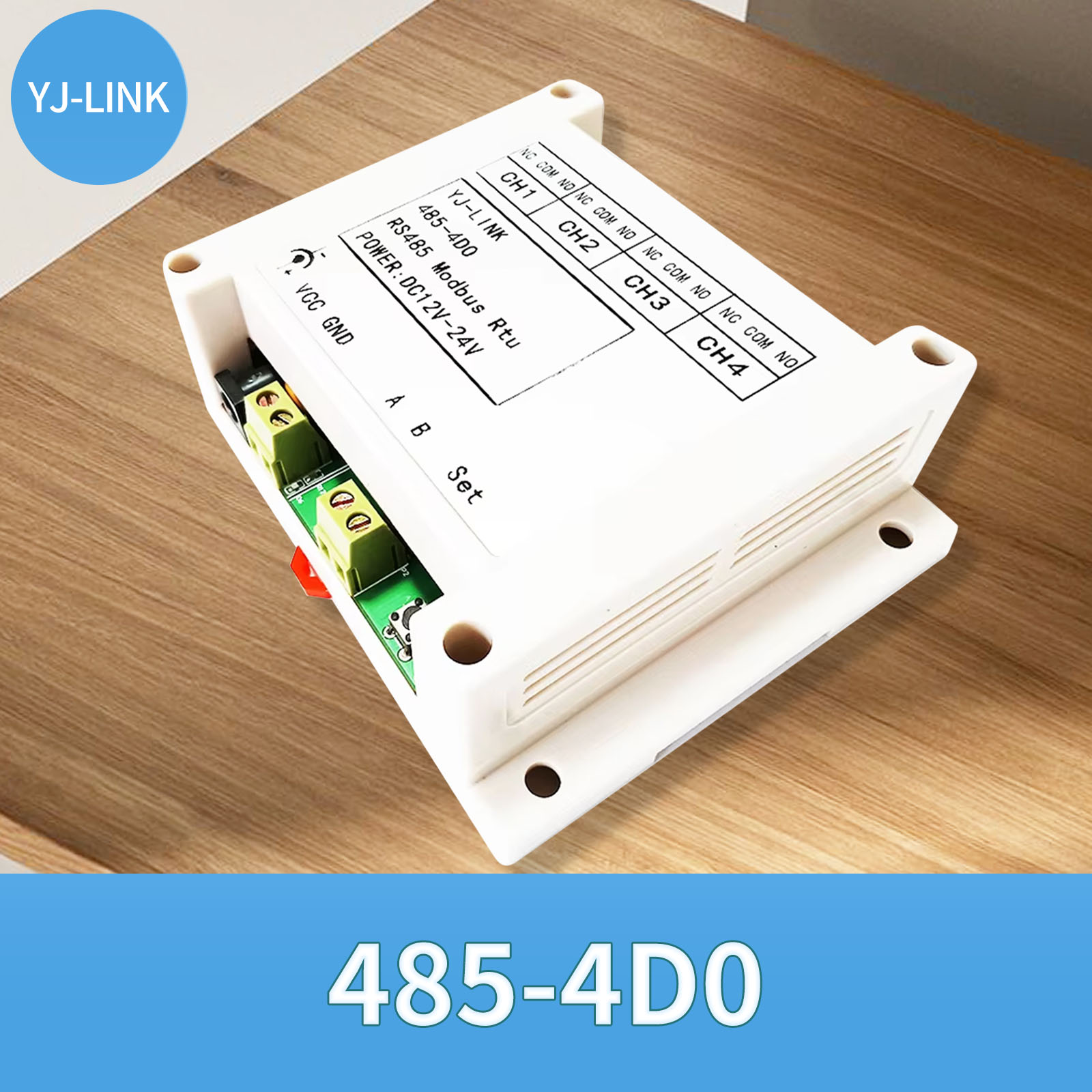 4-канальное реле 485-4DO RS485 – обзор и цена Relay Module 4 Channel