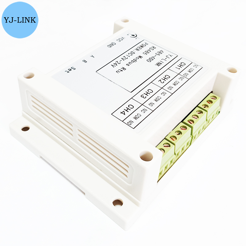 4-канальное реле 485-4DO RS485 – обзор и цена Relay Module 4 Channel