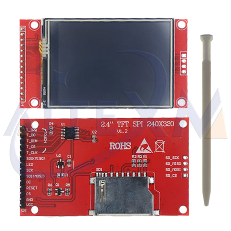SPI Последовательный дисплей с – обзор и цена Tft Display 2.4