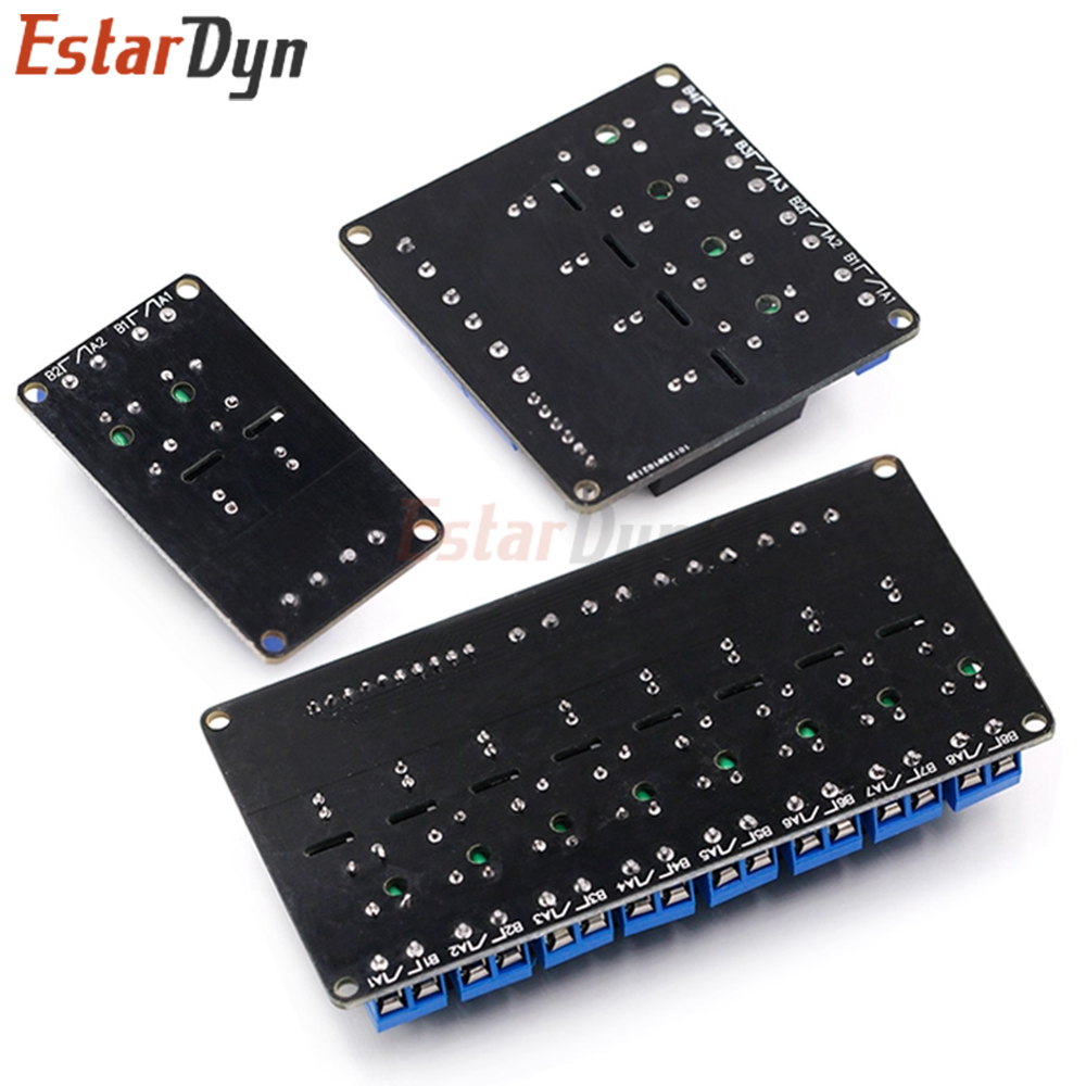 Модуль твердотельного реле SSR – обзор и цена Relay Module 4 Channel