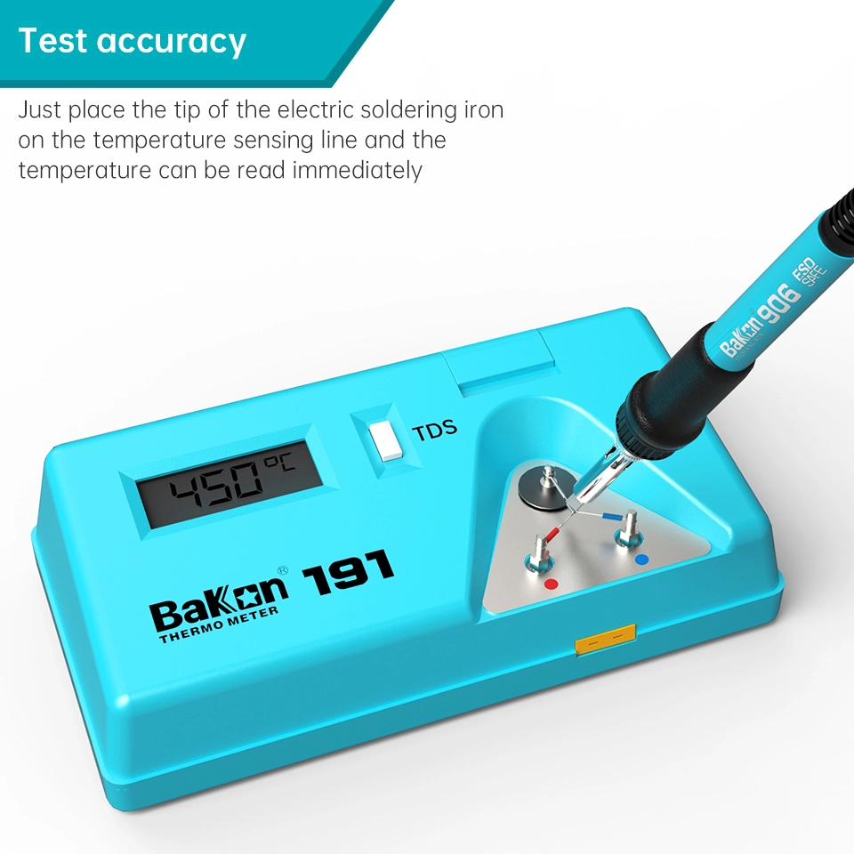 Тестер жал паяльника Bakon BK1 – обзор и цена Soldering Iron Temperature Probe