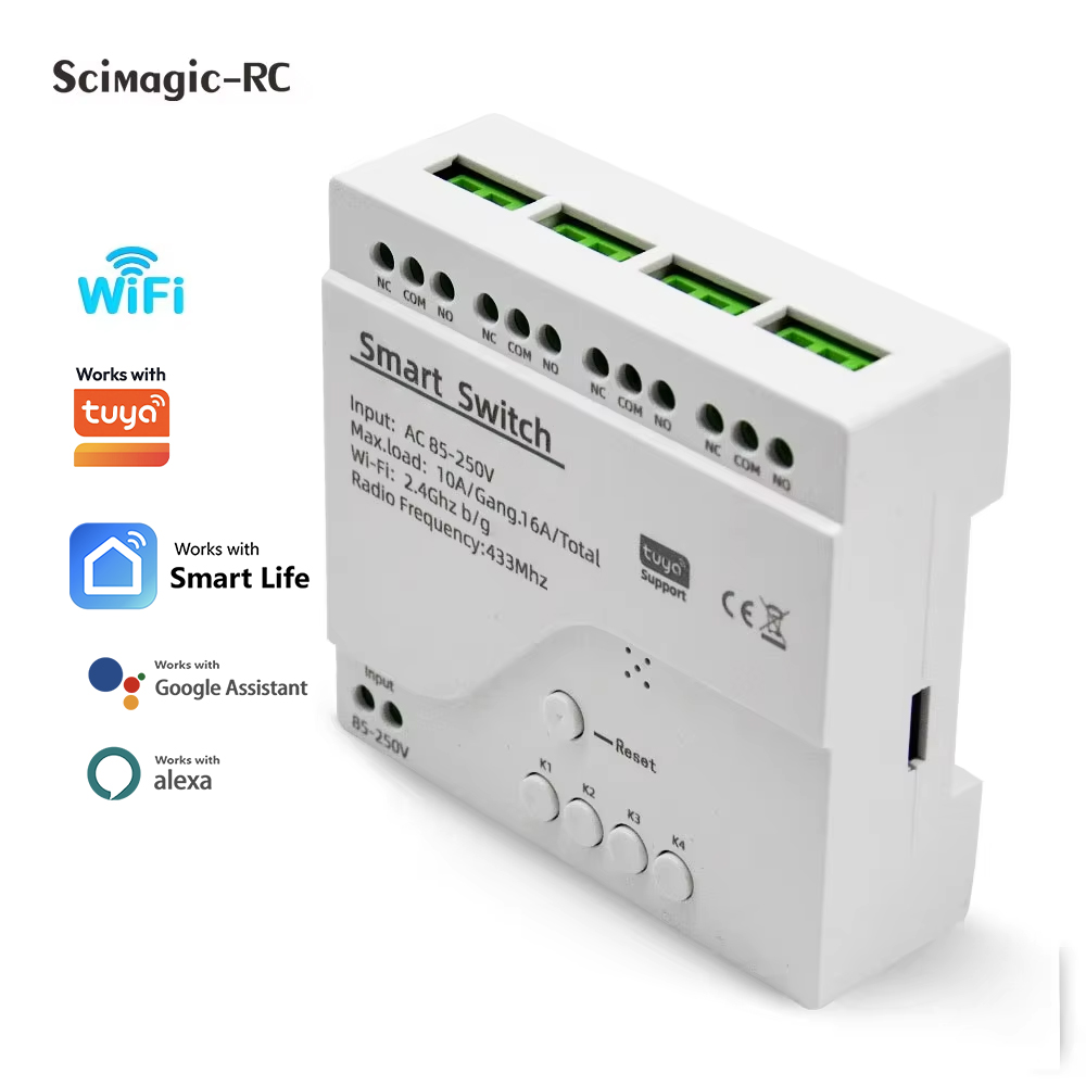 Умный 4-канальный релейный мод – обзор и цена Relay Module 4 Channel