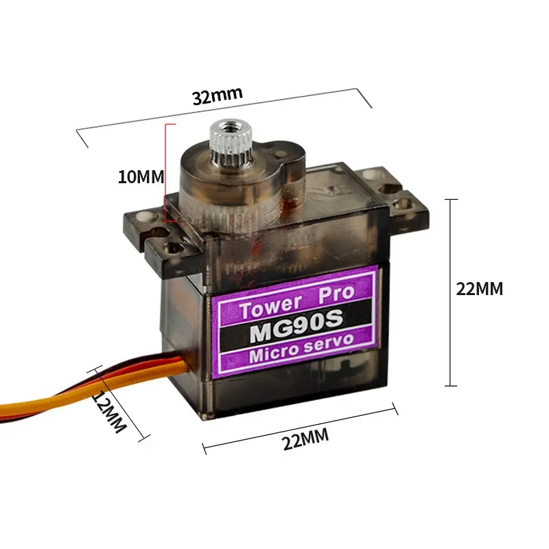 SG90/MG90S 9G микроцифровой се – обзор и цена Servo Sg90
