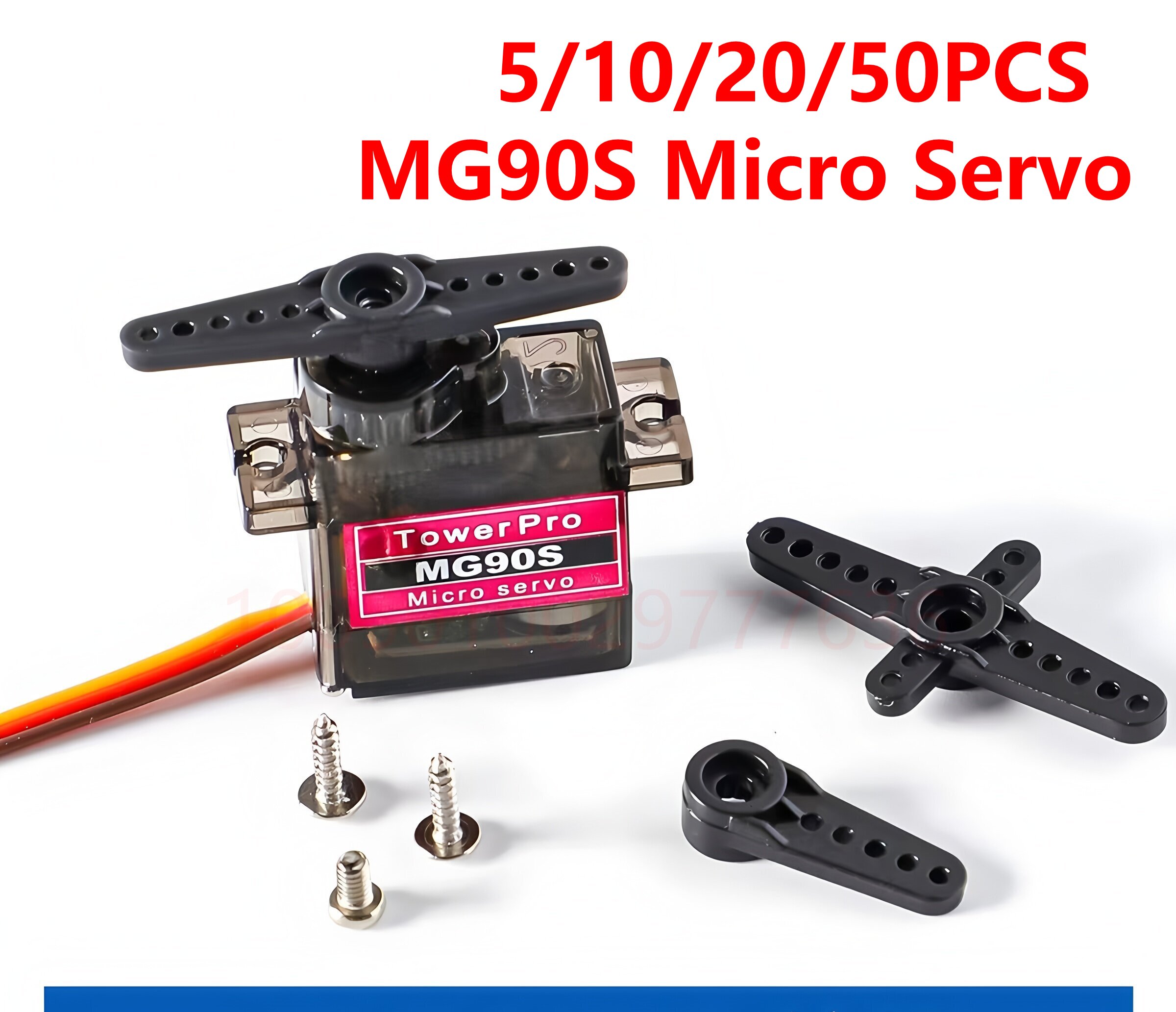 Сервопривод MG90S, 5/10/20/40  – обзор и цена Servo Sg90