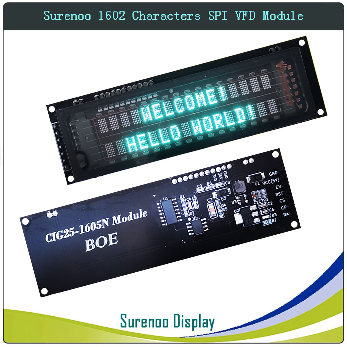 Дисплейный модуль Surenoo 7P S – обзор и цена Lcd 1602