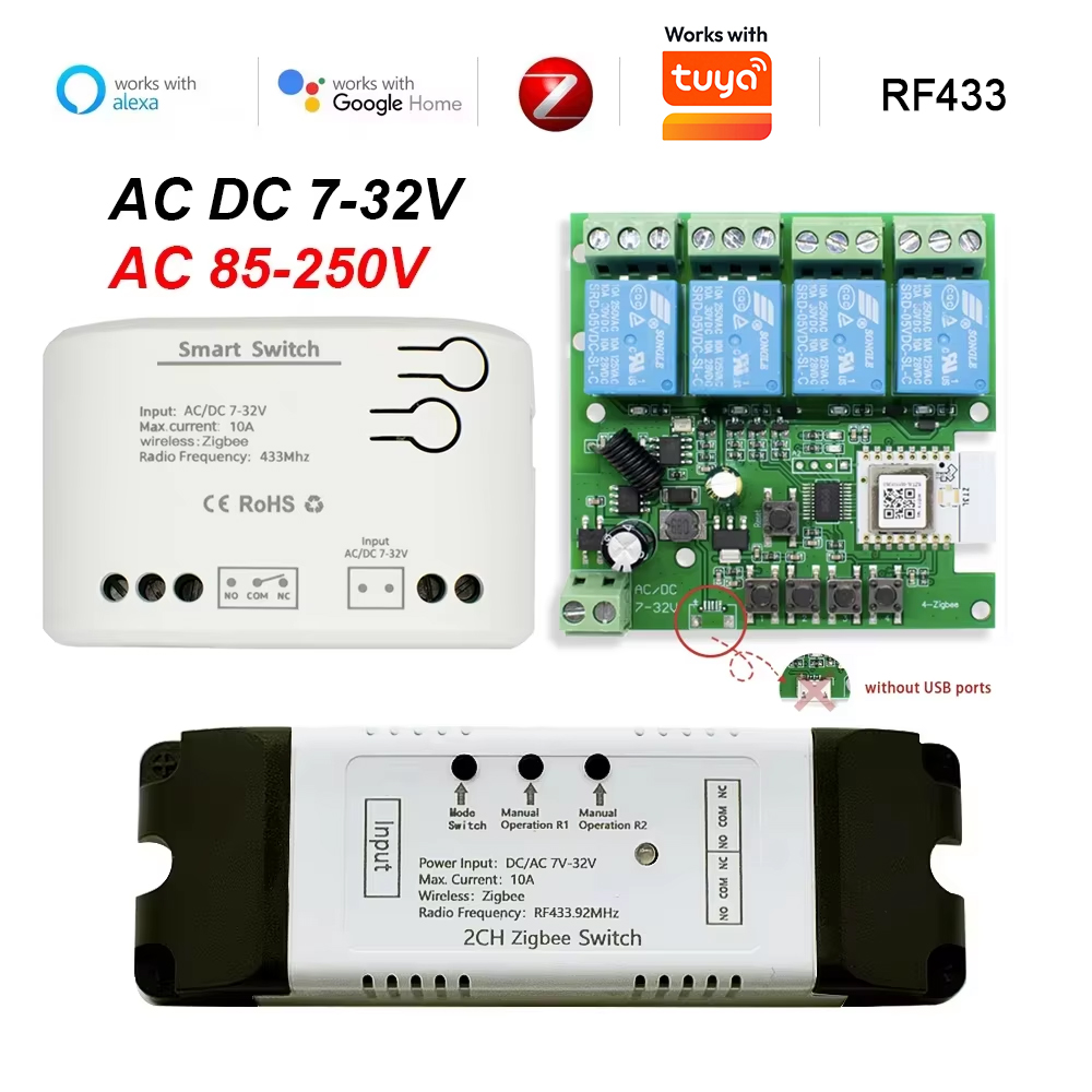 Беспроводной релейный модуль D – обзор и цена Relay Module 4 Channel