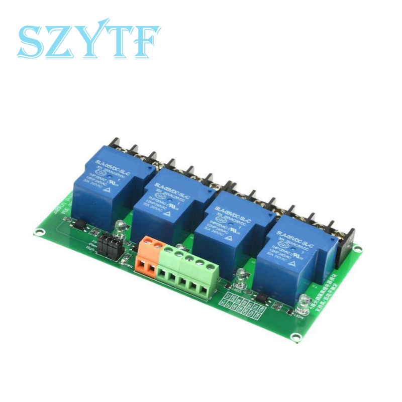 1 2 4 8-канальный релейный мод – обзор и цена Relay Module 4 Channel